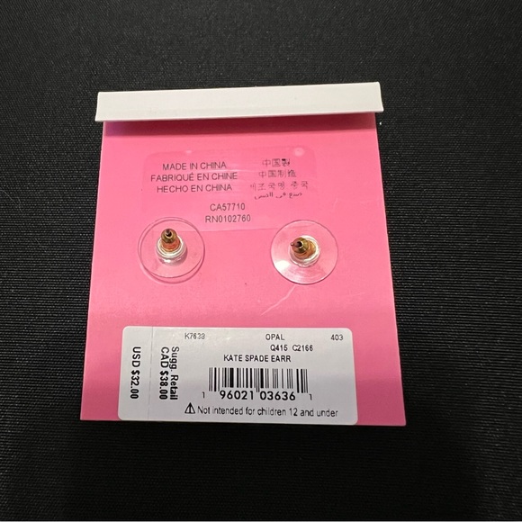 kate spade earrings - Picture 2 of 3